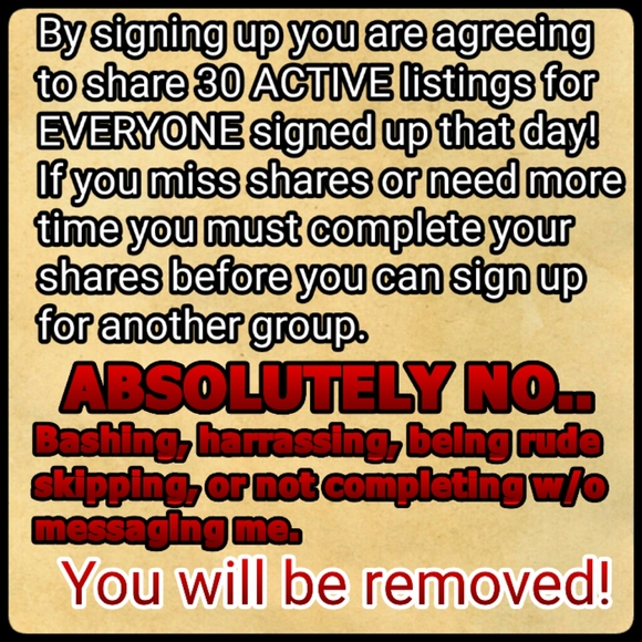 ☕MARCH 22ND☕SIGN UP!☕ - Picture 6 of 7